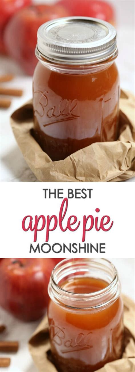 This Is The Best Apple Pie Moonshine Recipe Made With Apple Cider And