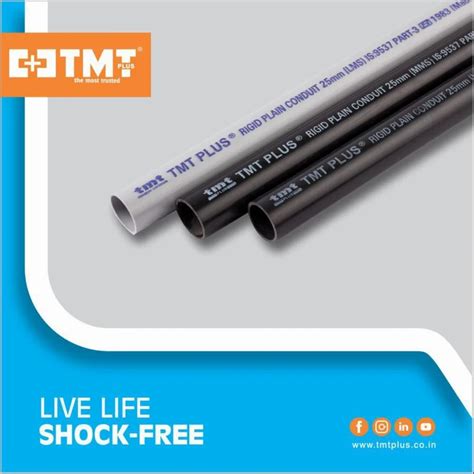 TMT PLUS UPVC Conduits Pipe Type Heavy HMS At Rs 55 Piece In Ambala