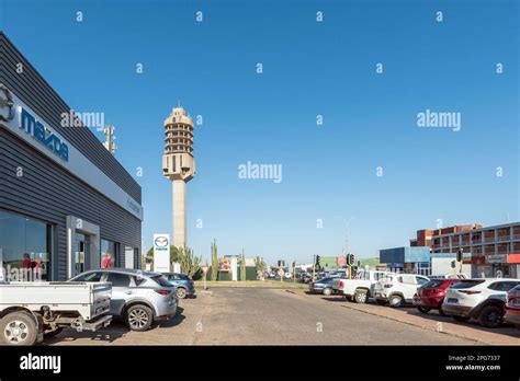 Kimberley South Africa Feb 24 2023 A Street Scene With Vehicles