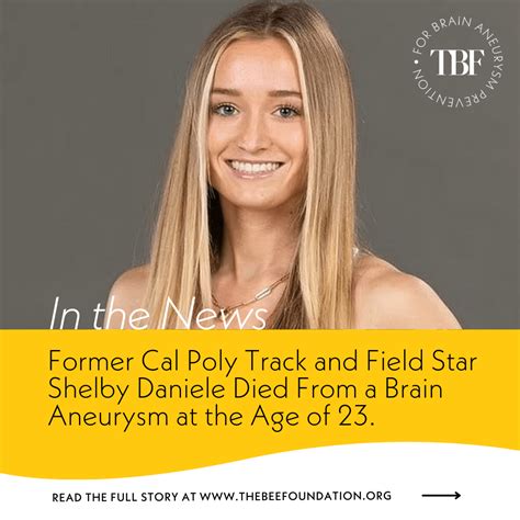 Former Cal Poly track and field star Shelby Daniele died from a brain