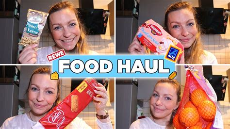 120 FOOD HAUL ALDI REWE Inkl Essensplan Wocheneinkauf Februar