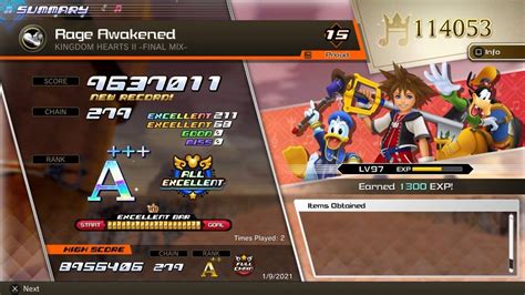 Rage Awakened Kh Melody Of Memory Proud Mode All Excellent Youtube