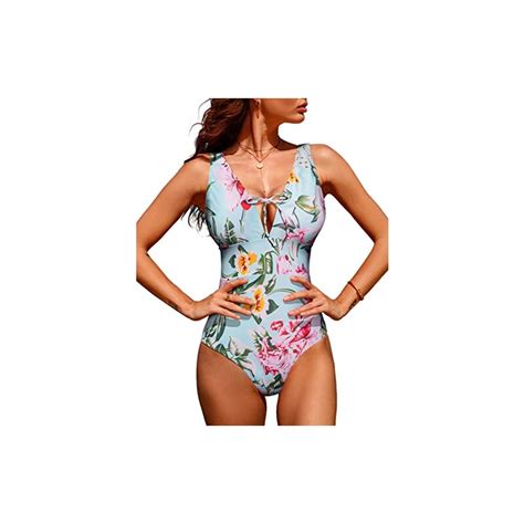 Yuson Girl Bikini Intero Sexy Donna V Neck Swimsuit Bikini Push Up Costume Da Bagno A Righe