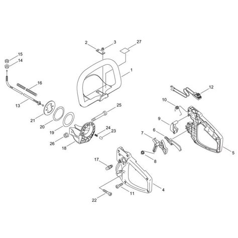 Handle For Echo Hcr Hedgetrimmer L S Engineers