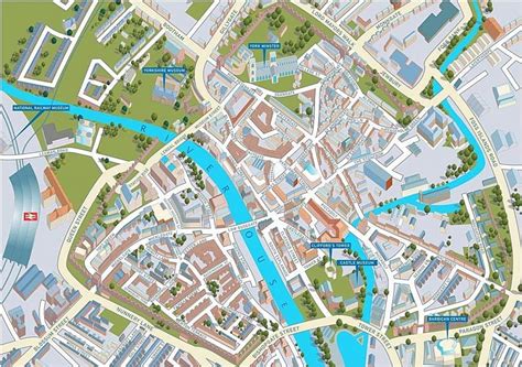 printable city maps printable templates