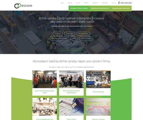Escare web presentation that we created. Do you want to be visible ...