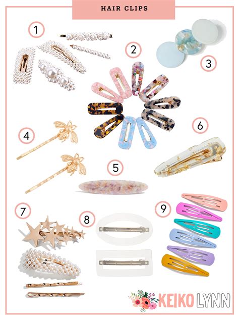 Hair Clips 9 Designs For Springs Biggest Hair Trend Keiko Lynn