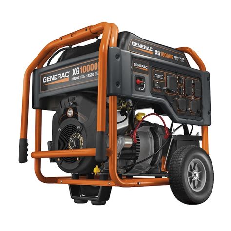 Generac Xg 10000 Watt Gasoline Portable Generator In The Portable