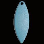 Willowleaf Spinner Blade Sz 7 SUPER GLOW BLUE