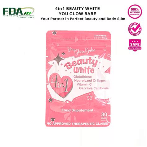 You Glow Babe Beauty White Official Store Glutathione Capsule Capinpin Fam Lazada PH