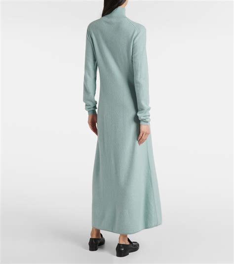 Alpe cashmere midi dress in green - Loro Piana | Mytheresa