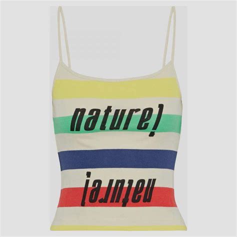 Ganni Cotton Sleeveless Top S Ganni The Luxury Closet