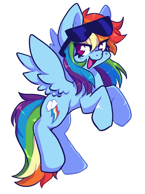 Rainbow Horse By Kingsillysmilez On Deviantart