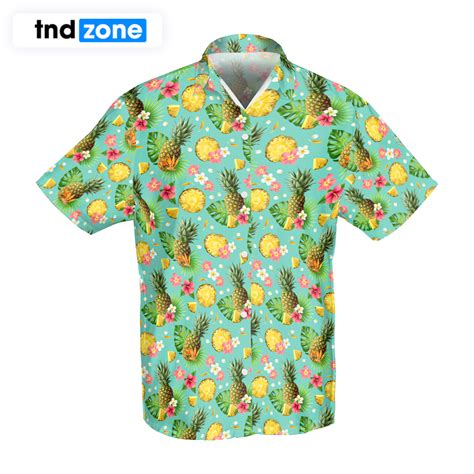 Pineapple Hawaiian Shirt TND Zone UK