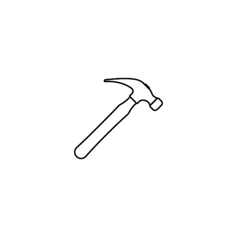 Premium Vector Hammer Icon