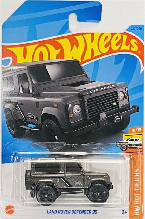 Hot Wheels Land Rover Defender Hw Hot Trucks Ages And Up Grey Amazon In Toys Games