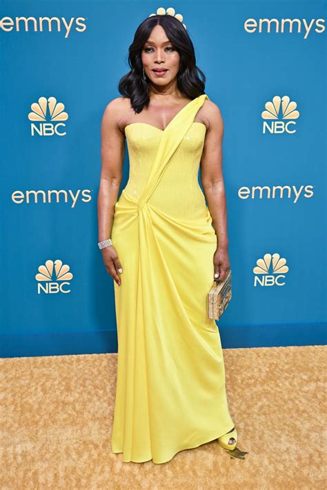 Angela Bassett Emmy Awards 2022 Red Carpet • Celebmafia
