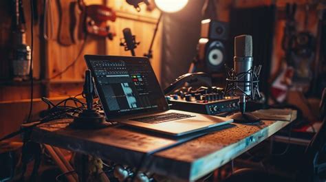 Premium Photo | Podcasting Setup