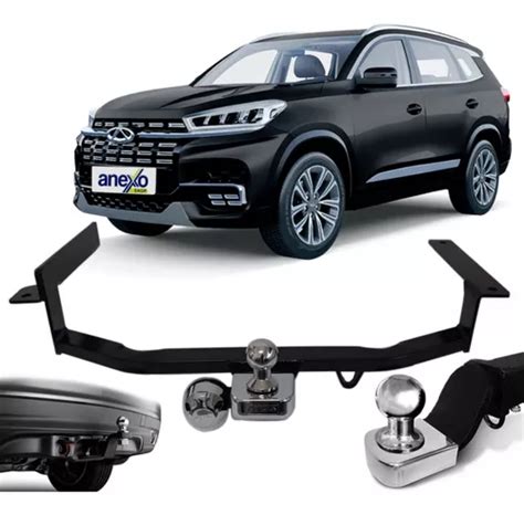 Reboque Chery Tiggo 7 2022 A 2024 Engate 450kg Kit Completo Frete grátis