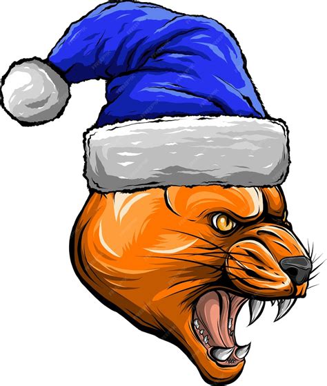 Premium Vector Head Of Cougar Vector Illustration Design
