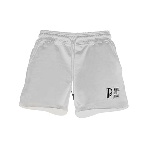 Pistol And Paris White Shorts Pistol And Paris Apparel