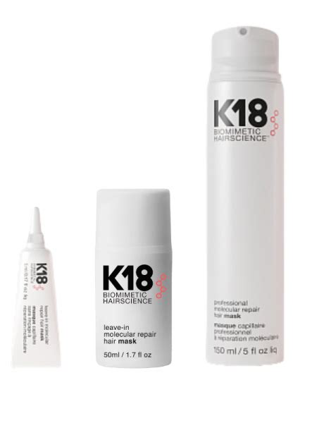 K18 Leave-in molecular repair hair mask (Несмываемая маска для ...