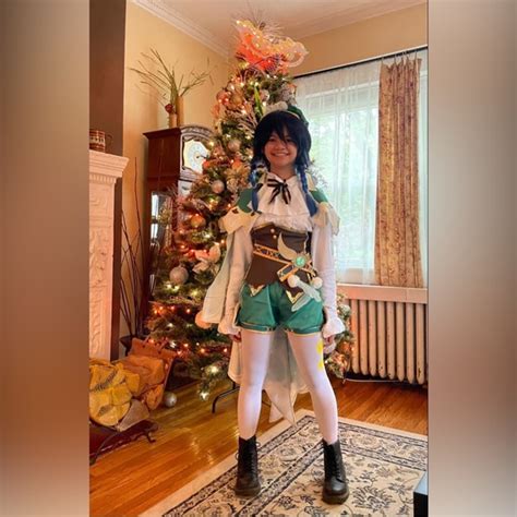 Other Game Genshin Impact Venti Barbatos Cosplay Costume Halloween