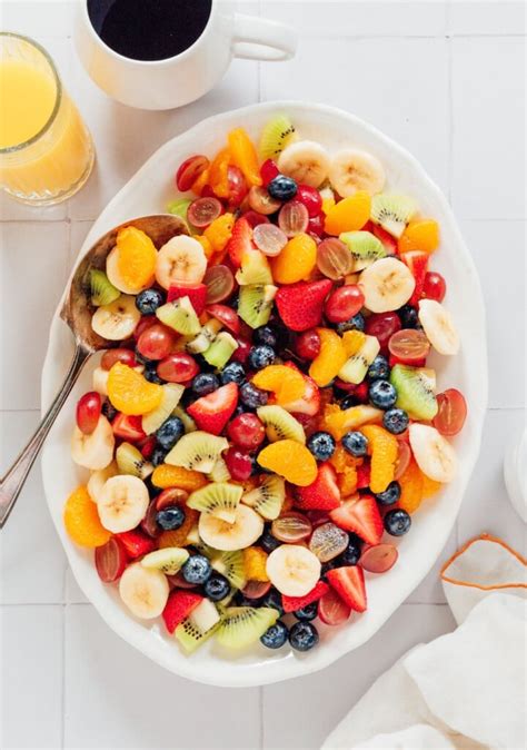 15 Minute Breakfast Fruit Salad Recipe Live Eat Learn