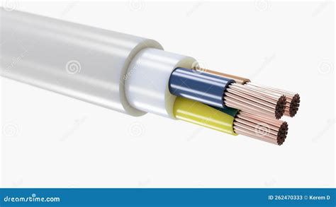 NHXMH 3G2 5 Energy Cable Stock Illustration Illustration Of Colored