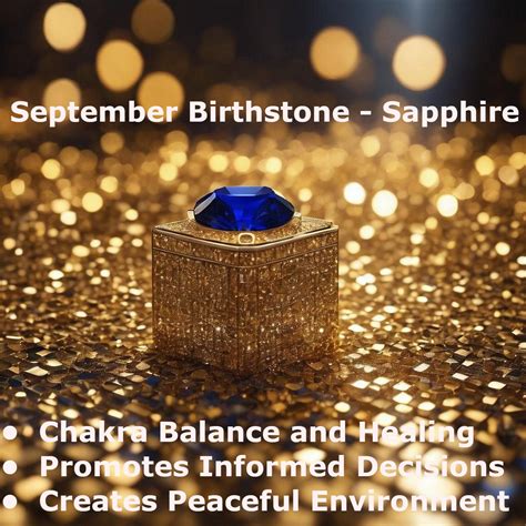 September Birthstone The Royal And Mystical Sapphire