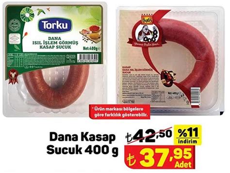 Dana Kasap Sucuk G Ndirimde Market