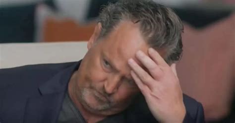 Matthew Perrys Emotional Response As He Looked Back At Weight Loss