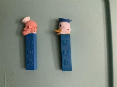 Vintage Popeye And Donald Duck No Feet Pez 4543147351
