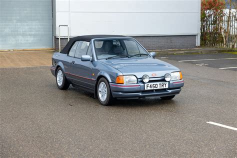 1989 Ford Escort Xr3i Convertible For Sale By Auction In Birmingham United Kingdom