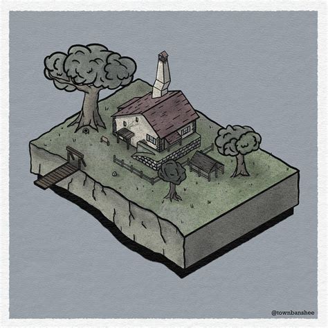 Botw Oc Links House Isometric Perspective Rzelda