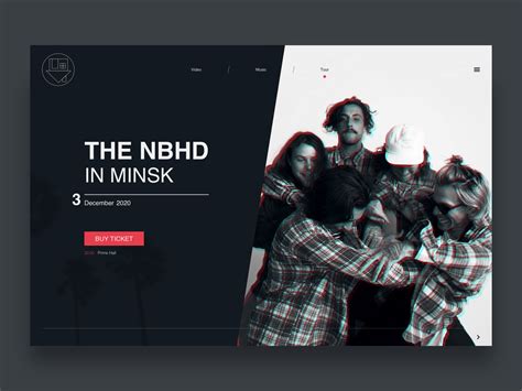 The Neighbourhood Page Concept By Daria Zariankina On Dribbble