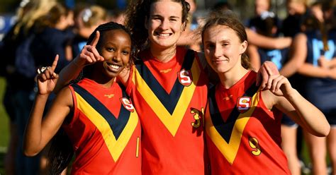 2023 Afl National Championships U18 Girls All Australian Team And Bandf