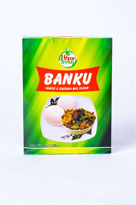 African Delights Home Fresh Banku Maize And Cassava Mix Flour 1kg