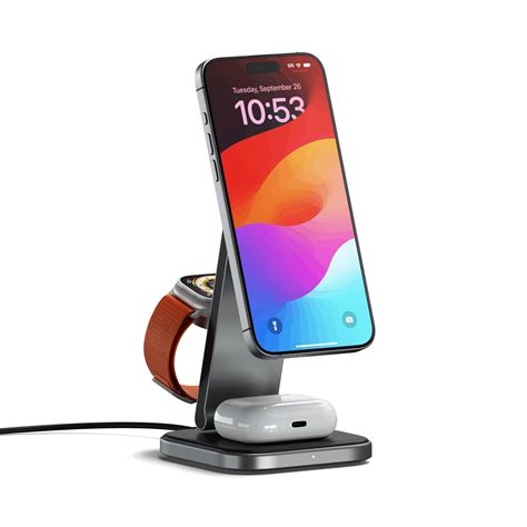 3 In 1 Foldable Qi2 Wireless Charging Stand