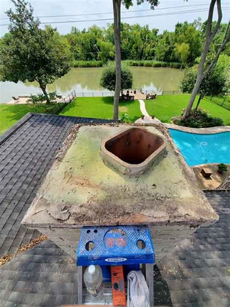 Chimney Crown Repair Houston Tx Lords Chimney