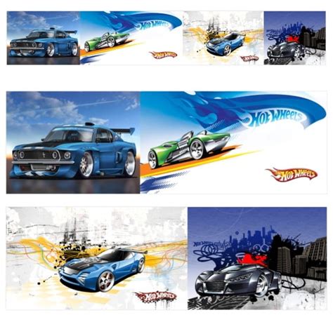Faixa Adesiva Infantil Hot Wheels Mod172 Elo7