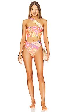 Agua Bendita Hope Reversible Bikini Bottom In Dijon Revolve