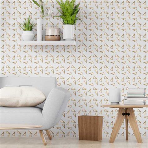 Mercer41 Dasharia Peel And Stick Geometric Wallpaper Wayfair