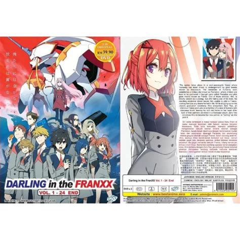 Dvd Anime Darling In The Franxx Serie Completa Dub Inglese In