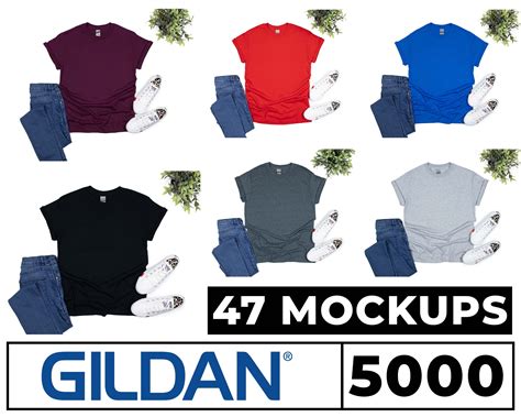 Gildan T Shirt Mockups Hight Quality Mockups Unisex Etsy