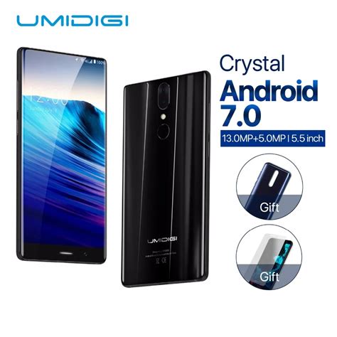 Aliexpress Buy Umidigi Crystal Smartphone Mah Gb Gb