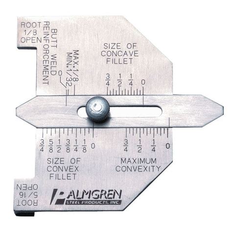 Butt Weld And Fillet Weld Gauge