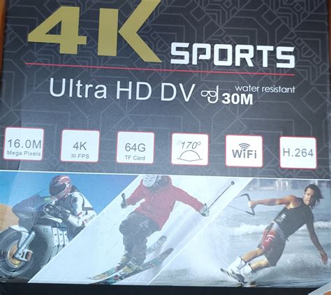 Экшен камера 4К Ultra Hd (ID#2195168792), цена: 1100 ₴, купить на Prom.ua