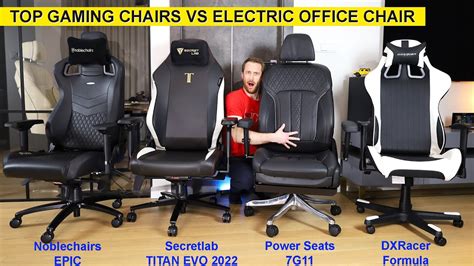 ELECTRIC office chair vs best gaming chairs 2023 | Secretlab ...