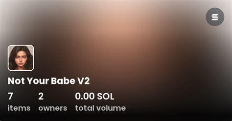 Not Your Babe V Collection OpenSea